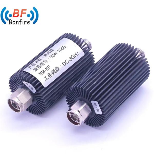 Adjustable Attenuator Red RF Coaxial Attenuator DC-3800MHz 3W 6W 10W 20W 30W 40W