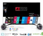 Indoor Digital Signage Displays 85 Inch Smart 4K TV With Android 11 1 And