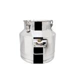 Juice 201 Stainless Steel Milk Drums 30 Litre Recyclable Packing