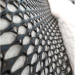 Water Draining Function 7mm Composite Drainage Network for Railway Subgrade 50m
