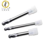 HRC 58 Solid Carbide End Mill With TiAlN Coating