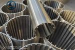 SS304 Wedge Wire Screen Filter OD 60mm 0.12mm Slot Opening