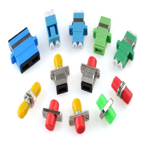 SC UPC/APC/OM3/OM4 Connectors Duplex Fibre Optic Adapters for Fiber Optic