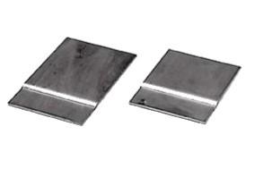Wholesale 2.5mm Industrial Doors Parts Track Connector Plate Galvanized For Spot Welding from china suppliers