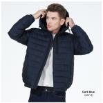 Dark Blue Winter Warm Fall Coat 46 To 54 Plus Size Autumn Jackets For Customers