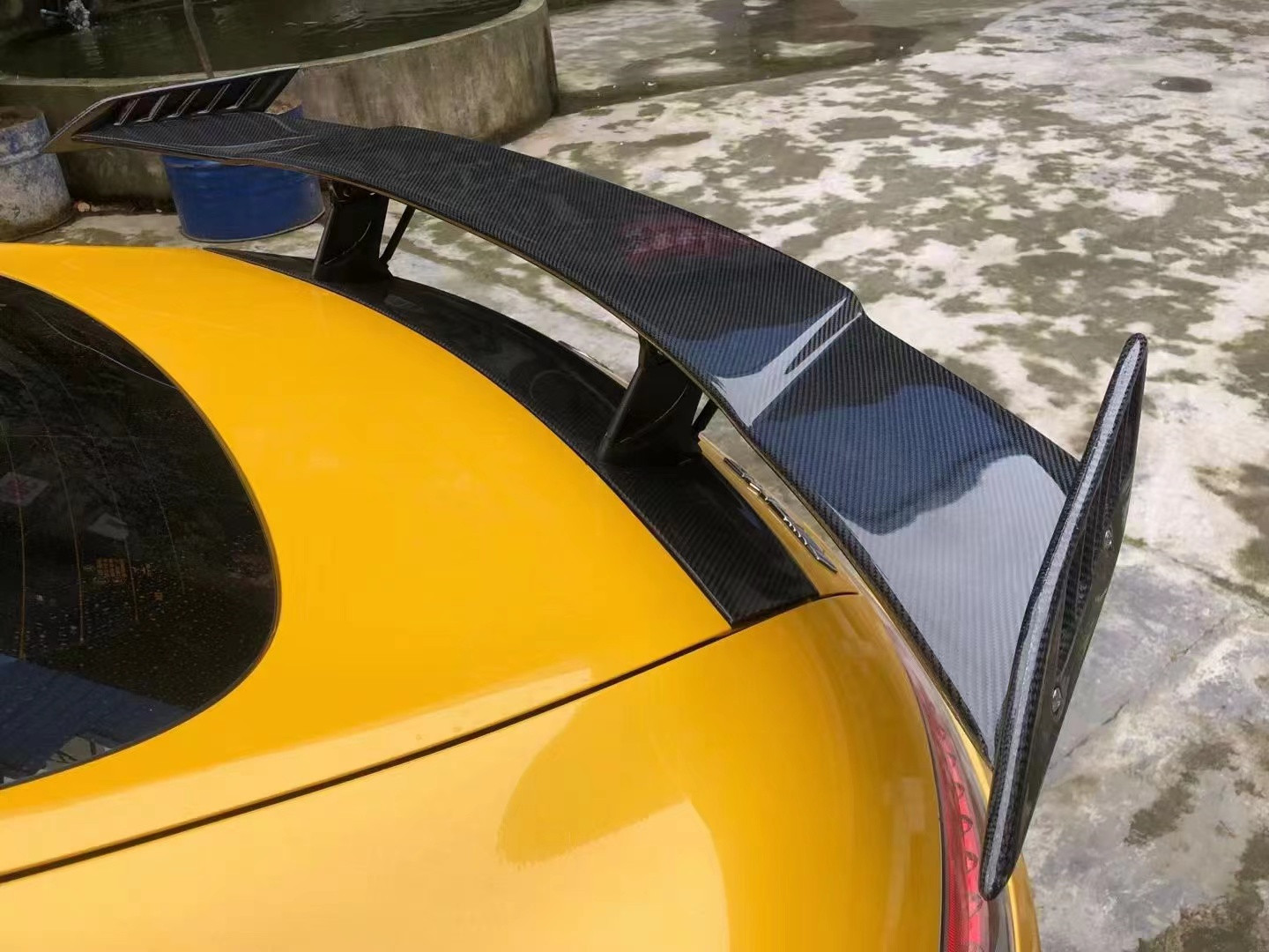 For Mercedes AMG GT Carbon Fiber Body Kit AMG GT Carbon Fiber Front Lip Diffuser Spoiler