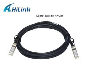 Wholesale 5 Meters Direct Attach Copper Cable , SFP+ To SFP+ Cable SFP-H10GB-CU5M from china suppliers