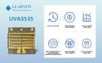 365nm 385nm 395nm UVA 300w LED Chip 34-38V 2235 Wave Shaped