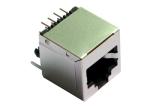 HL-5202-88-111xxx Shielded Vertical 8P8C RJ45 Female Connector LPJE601XDNL