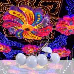 50mm 5050RGB LED Amusement Park Lighting 2W DC12V Decoration Lighting