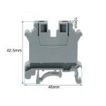 UK10N UK Series DIN Rail Screw Clamp Terminal Blocks Kit