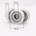 608Z Small Plastic Pulley Wheels For Sliding Door 696zz 626zz Bearing