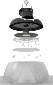 Wholesale IP65 Ufo High Bay Lighting High Brightness SMD 3030 Led Industrial Light from china suppliers