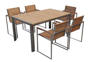 Wholesale Stainless Steel Solid Wooden Outdoor Furniture High End With OEM / ODM Special Offer from china suppliers
