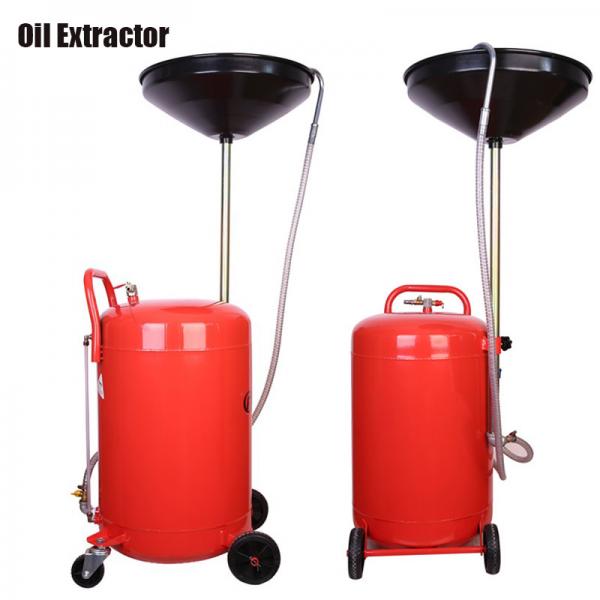8 Bar Mobile 1.6L Waste Oil Drainer Extractor With Lift Tank