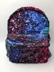 Wholesale Women Polyester Laptop Bag Dazzling Sequin Backpack With Sequin Material from china suppliers