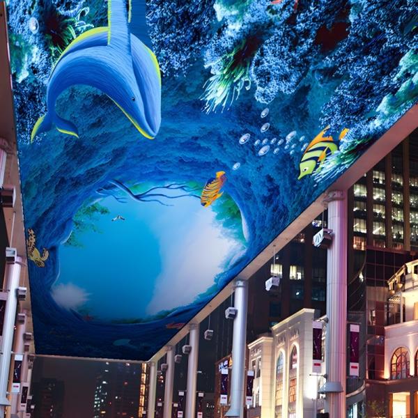 10000 Lumen Night Sky Projection Immersive Projector For Business Street