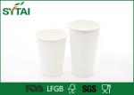 Degradable PLA Hot Drink Paper Cups For Coffee , Environmentally Friendly