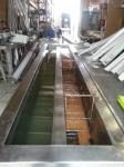 Two Tanks Electric Ultrasonic Blind Cleaning Machine , Long Ultra Sonic Tank