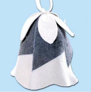Wholesale good quality factory price newest design 100% wool felt sauna hat from china suppliers