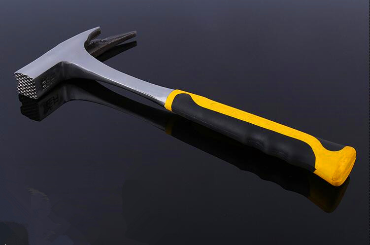 Forged steel One Piece Roofing Hammer(XL-0155) with Magnet and polishing surface