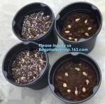 Green Gardening Supplies Simple Double Color Plastic,seeding nursery pots with