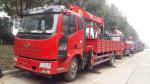 Faw CLW5180JSQC 4*2 Euro 3 180hp Boom Truck Crane With SQ6.3SA3 13m Lifting