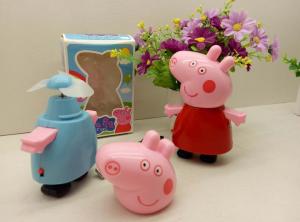 Wholesale Cartoon pig rechargeable fan, mini usb charging desktop fan gift from china suppliers