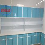 Stainless Steel / Full Steel Three Section Slider Hospital Disposal Treatment