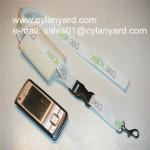 Spandex phone pocket neck lanyards, stretchable mobile phone holder neck ribbon