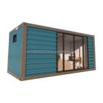 Detachable Container House 20 Feet Prefabricated Small Flat Packaging for Hotel