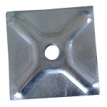 Formwork Scaffolding Accessories Tie Rod Square Washer Plate 110×110×4mm