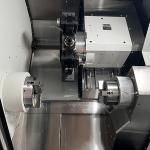 Double Spindle Synchronous Cnc Lathe LKM-200MSY