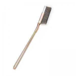 China Stainless Steel Wire Brush Clean Rust Long Handle Nylon Wire on sale