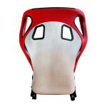 Fiberglass Bucket Racing Seat Safety Restraint Integration Red And Black Racing