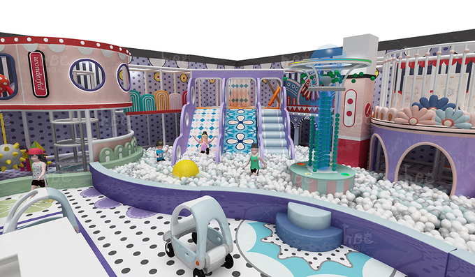 Indoor Playground With Balls , Inside Play Zone Equipment