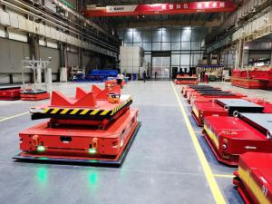 Wholesale Heavy Duty Smart Cart Agv Automatic Material Transport Cart from china suppliers