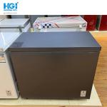 White Coated Aluminum Steel Grey Deep Chest Freezer With Basket Key Lock