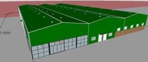 Wholesale Light Steel Structure Warehouse Customized For Agricultural Application from china suppliers