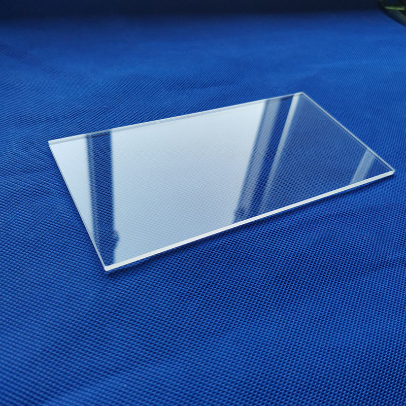 High Transmittance Quartz Glass Plate Sheet Window Lens 3mm