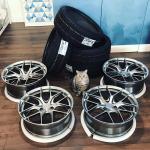 18*8 1 piece forged 3*112.5 ET28 wheels for smart