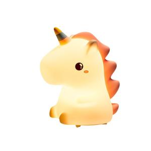 Wholesale Rechargeable Silicone Night Lamp Unicorn Night Lights For Girls Bedroom Cute Childrens Silicone Night Lights from china suppliers