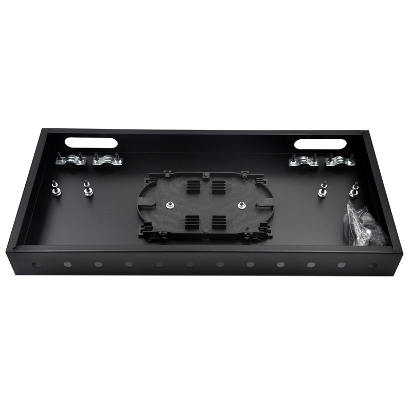 Fiber Optic Patch Panel for Telecommunication Networks 483*300*44.5cm Cable Organizer