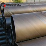 ASTM A252 Steel Piling Pipe Round 3mm -10mm Thickness