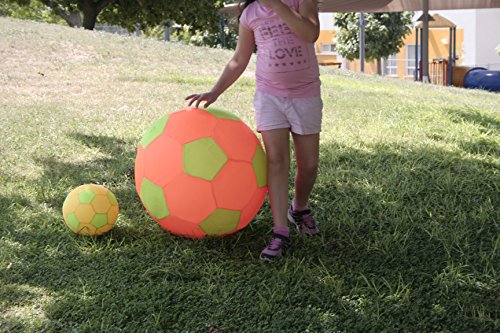BM-F-r&b Fabric Cover Inflatable Toy Trend for Football Beach Ball Polyester + PVC