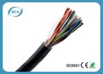 Underground Digital Telephone Cable / Black Multi Line Phone Cord OEM Supply