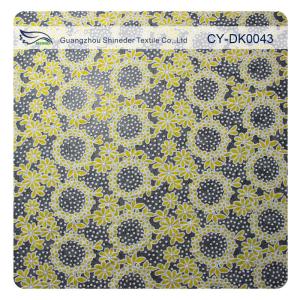 Wholesale Cotton Circle Colored Polyester Burnout Allover Flower Lace Fabric For Kid Clothes from china suppliers