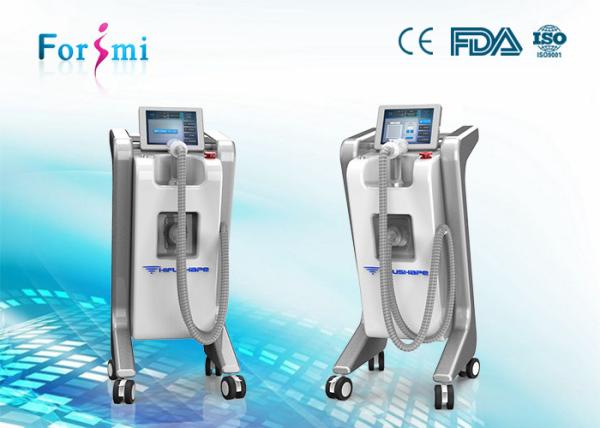 low risk HIFU Machine 500W PoHIFU Face Lift Machine 180W power Types Of Heads 1