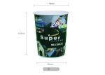 46oz 50oz Branding Popcorn Cardboard Containers Greaseproof For Cinema