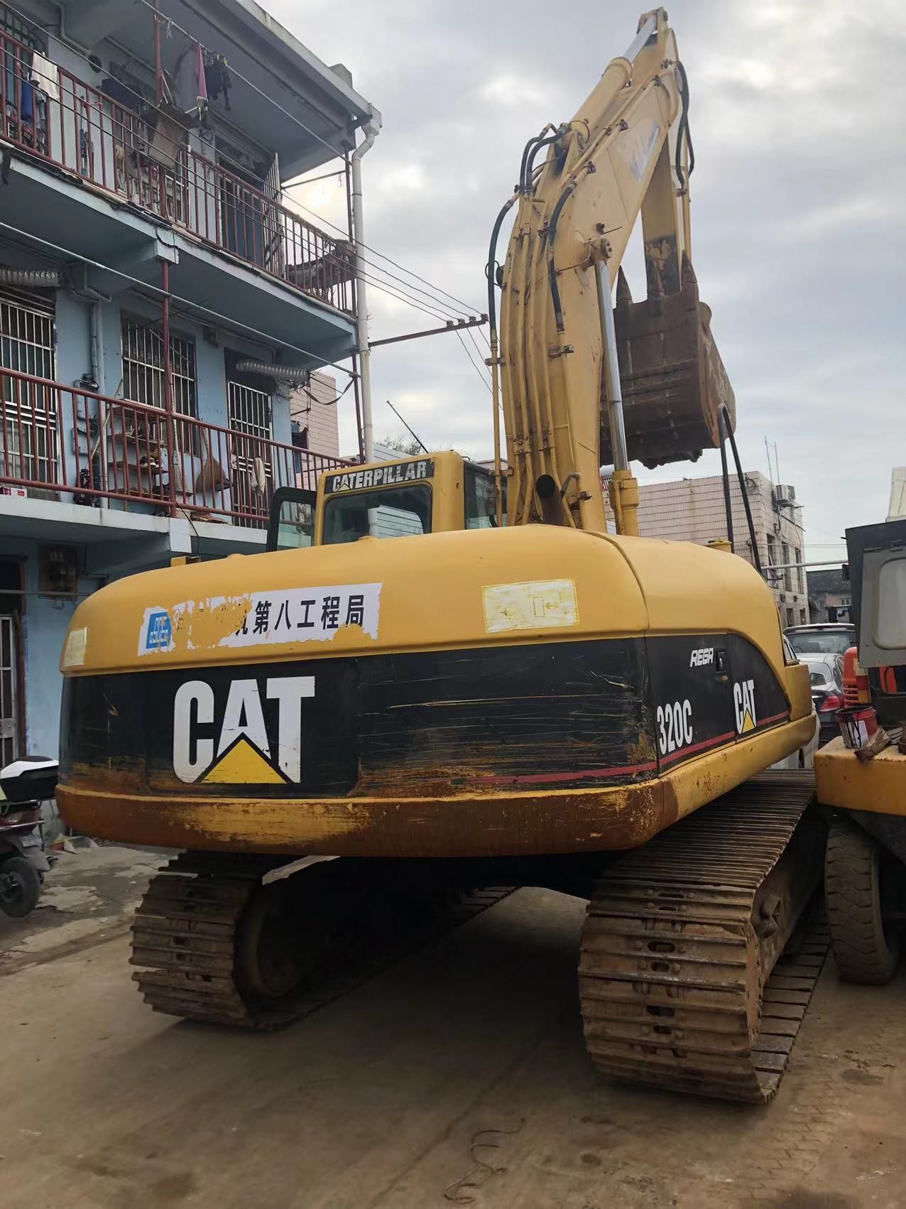 Caterpillar 320C 320CL Used Cat Crawler Excavator 20t 1M3 Bucket
